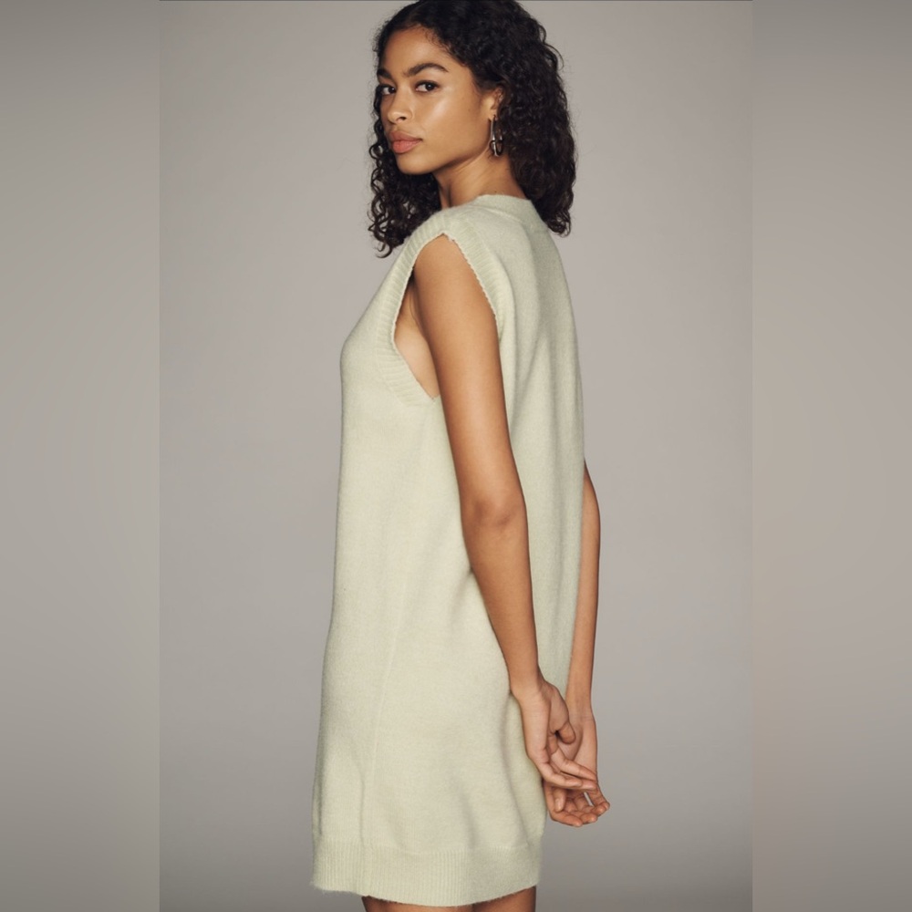 Anthropologie Sunday in Brooklyn Sweater Vest Mini Dress - Picture 3 of 4